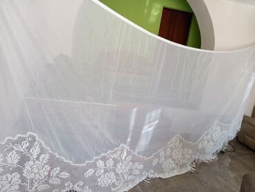 gigatron slavine sa grejacem: Net, Voile & Sheer Curtains, color - White — 4
