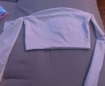 helanke sa trakom oko stopala: S (EU 36), Satin, color - White — 2
