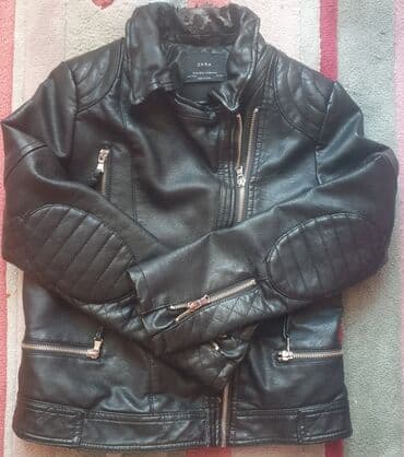 baletanke za devojcice h m: Leather jacket, 152-158 — 5