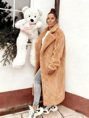 Aksesoari: Teddy kaput – dugačak, mekan i topao - Model: dugi “teddy” kaput sa — 6