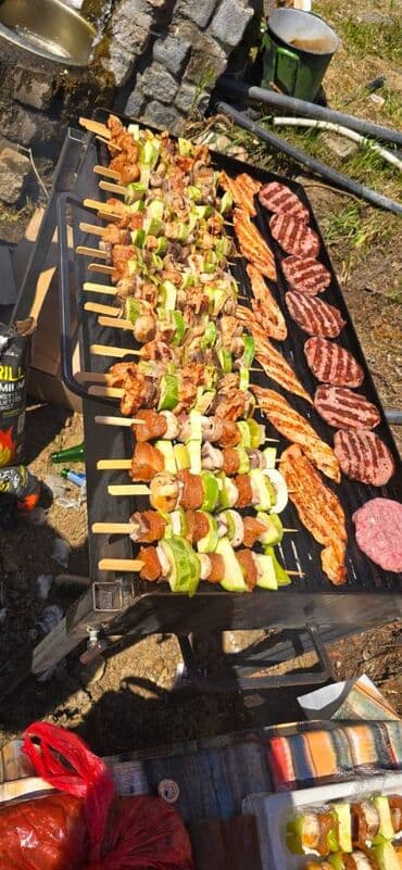 grejac za bazen: Coal barbeque — 3