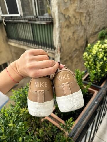 Oxfords: Nike, 40, color - Beige — 2