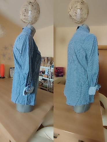 Ženska obuća: Ženska košulja Terranova u veličini M. Karakteriše je karirani/gingham — 2