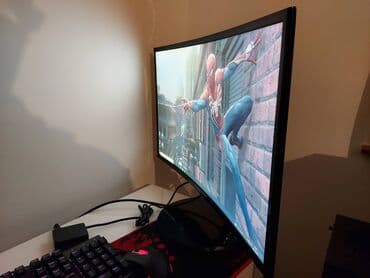 slavina sa protocnim bojlerom: Samsung zakrivljeni monitor 27" Prodajem monitor Samsung, 27" FHD — 3