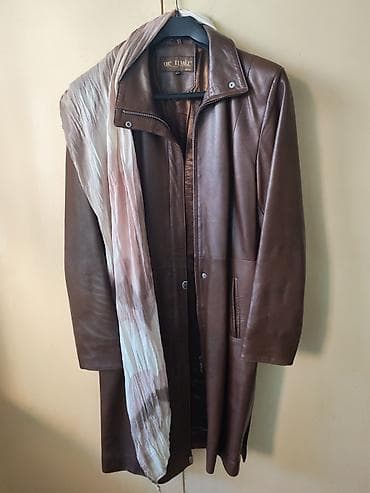 baletanke beograd: Dugi ženski kaput od prirodne kože – AR TEMIZ Classic, veličina L. - — 1