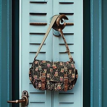 accessorize torbe: Torba preko ramena sa motivom sova - Materijal: platno (tkanina) sa — 1