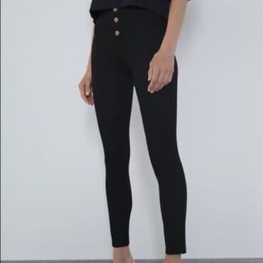 zara 40: S, color - Black, Single-colored — 1