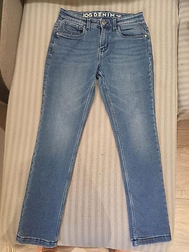 Ženska odeća: Futrovane farmerke S/M — 1