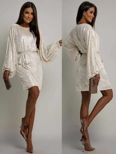 haljine od rebrastog pamuka: Other sleeves — 3