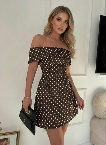 mango rs haljine: 🔥Ženska mini haljina na tufne – off-shoulder kroj
✅2600 din
S m l — 3