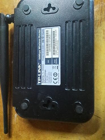 Monitori: Wireless Router TP-Link TL-WR340G Proizvodac : TP-Link Model  — 2