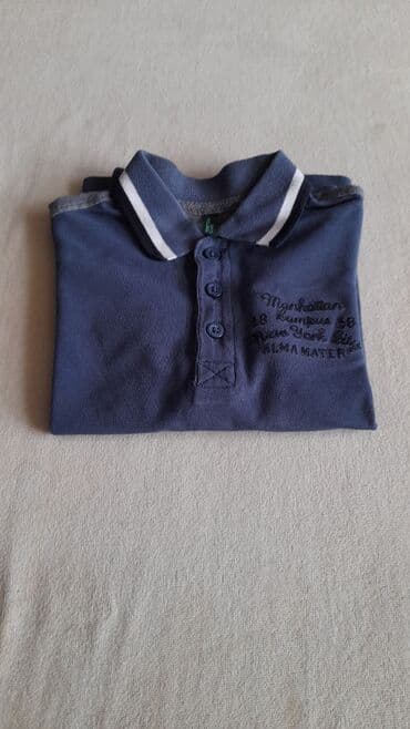 haljine za devojcice waikiki: Benetton, Set: T-shirt, Trousers, 98-104 — 1