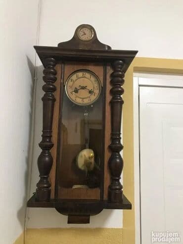 komono satovi: Original Jungans zidni sat Sa strane stakleni prozori. Originalni — 2