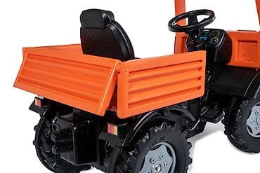 narandžasta haljina: Kamion Unimog MB Putar – Rolly Toys pedalan voz Šifra proizvoda: 03 — 6