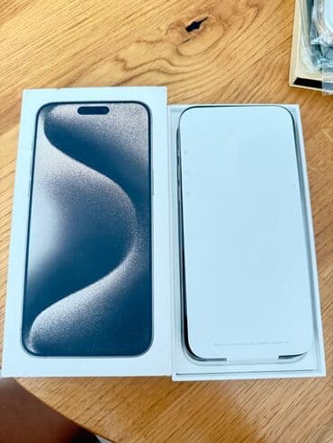 rokovnik sa punjacem: Apple iPhone iPhone 15 Pro Max, 256 GB, Srebrna, Garancija, Bežični punjač, Face ID — 1