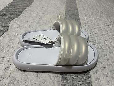 velicina 10 obuca: Papuče 40, bоја - Bela — 4