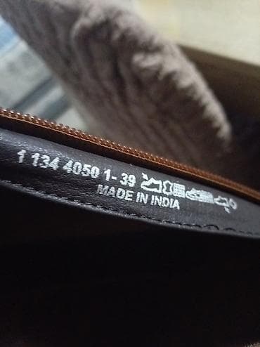 kutija za burme: Ženske kožne čizme Bench – konjak braon - Model: visoke čizme do — 5