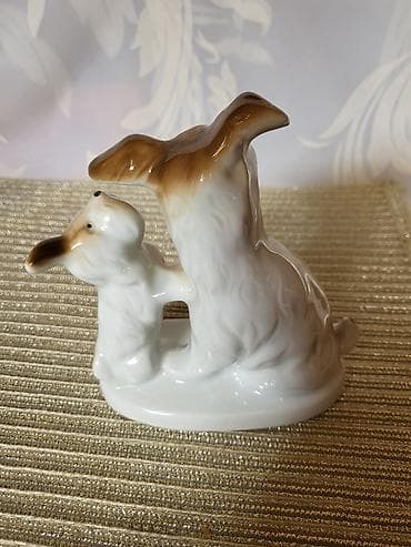swarovski figure: Nova figura pasa 1951 do 1974g.Lippelsdorf GDR. Nova porcelanska — 4