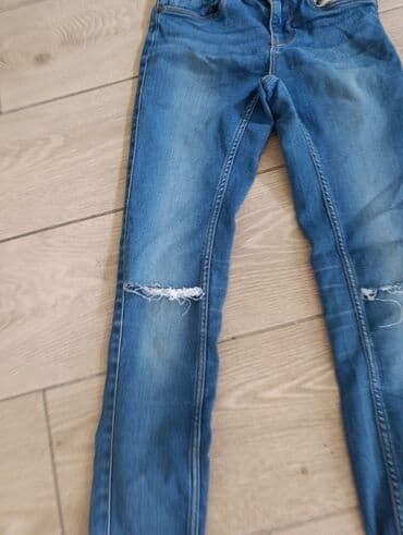 pantalone od trikotaze: Farmerke xxs — 1