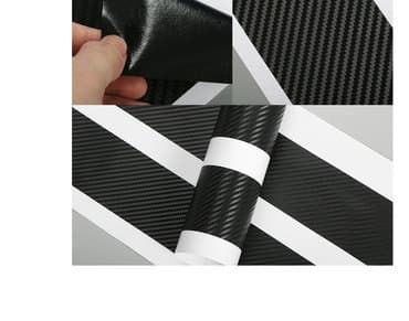 set za reparaciju letve volana corsa c: Stikeri za prag automobila - karbon CORSA (OPEL) Stikeri za prag — 2