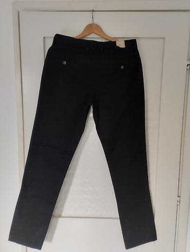 boss muski prsluk: Nove crne slim fit pantalone, brendirane, turski pamuk, kvalitetne — 3