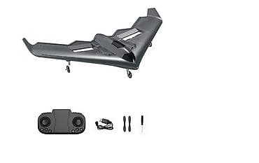 Avion na daljinski NOVO Avion je sive boje napravljen od
