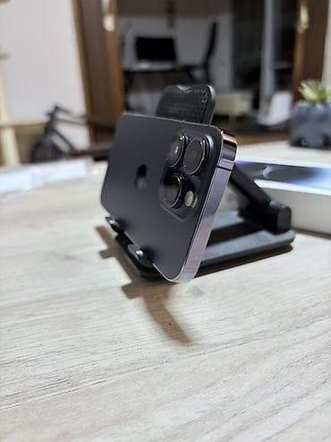 Car Electronics: Apple iPhone 14 Pro - Boja: Deep Purple - Memorija: 256gb - Battery — 3