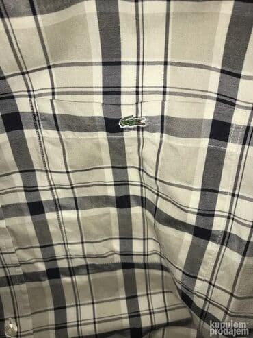 Workwear: Original Lacoste kosulja L KAO NOVA 100% cotton Ramena 49cm, duzina — 3