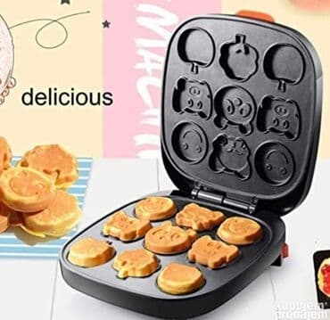 gde kupiti modle za novogodisnje medenjake: Aparat za kolace i peciva Snaga 1400w 9 kolaca kapacitet Model SK-130 — 2