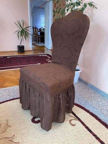 elasticne presvlake za stolice cena: Univerzalne rastegljive navlake za stolice
6 komada- cena 3300 din — 4