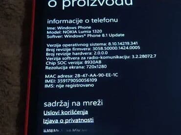 polovni tv novi sad: Nokia Lumia 1320, bоја - Narandžasta — 9
