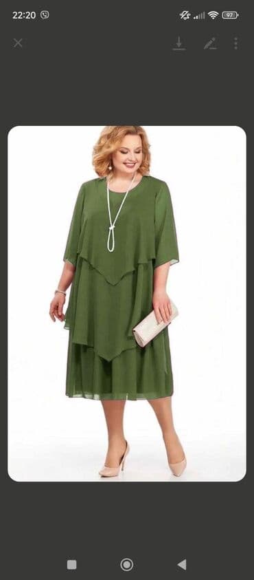 haljine 2xl: Amari XL, 2XL, 3XL, bоја - Tamnoplava, Koktel, klub, Kratkih rukava — 3