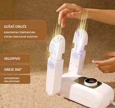 polovne stolice i stolovi: Sušač obuće – električni, sklopivi - Dvostruki grejni nosači za — 3