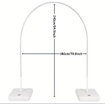 Višenamenski 4‑u‑1 set za dekorativni luk i stubove za balone/cveće