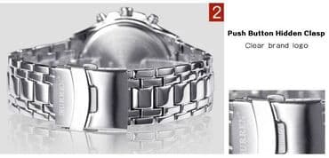 fosil sat: Classic watch, Curren, Male — 4