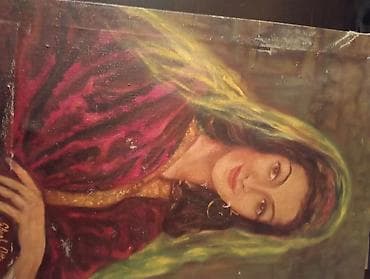 slike rostilja: Stara slika 72x57,5cm — 5