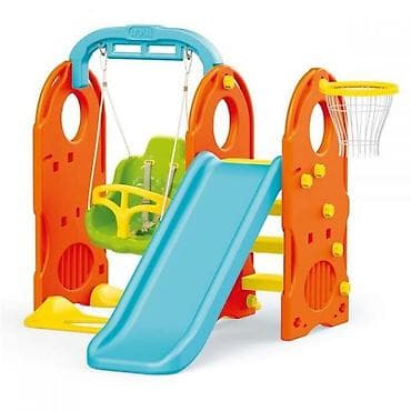 Stoves and fireplaces: TOBOGAN SA LJULJAŠKOM SET – 030238 • RASPRODAJA Set za dvorište — 2