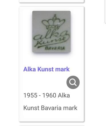swarovski case za vino cena: Tacne za posluzenja,postolja 1955 do 1960g Alka Kunst Bavaria — 3