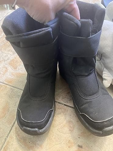 paciotti zenske cizme: Quechua ženske zimske čizme – model “Boots Warm 100 Scratch”, crne - — 1