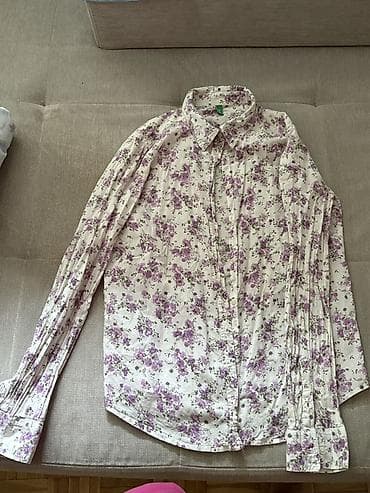 tommy hilfiger helanke: Ženska košulja dugih rukava sa cvetnim printom. - Boja/osnova — 2