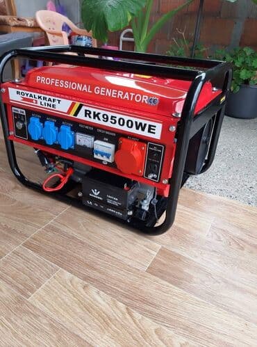 sklopka za agregat: Agregat za struju "ROYAL KRAFT" PROFESIONAL Benzinac 6L-12H 9.5kw 3 — 2
