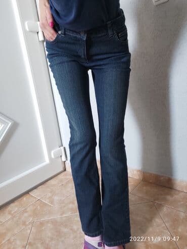 Jeans: Zvonaste farmerke s — 2