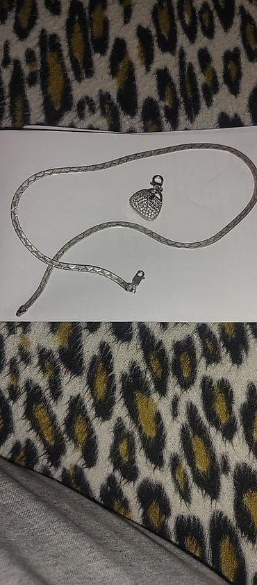 Handbags: Ogrlica – srebrni ton prodaje se bez priveska. - Elegantan lanac u — 3