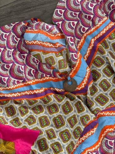 push up helanke za trening: One size, Cotton, Geometrical, color - Multicolored — 3