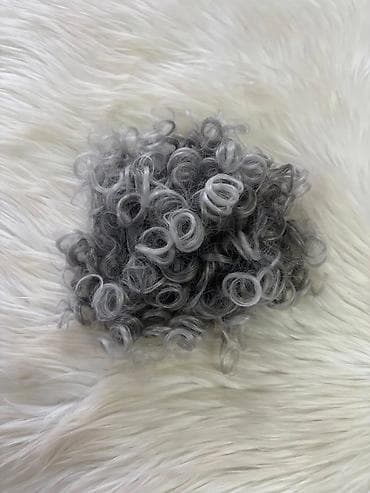 lil solid cena: Umetak/punđa od kovrdžave kose – sintetički pramenovi na elastičnoj — 2