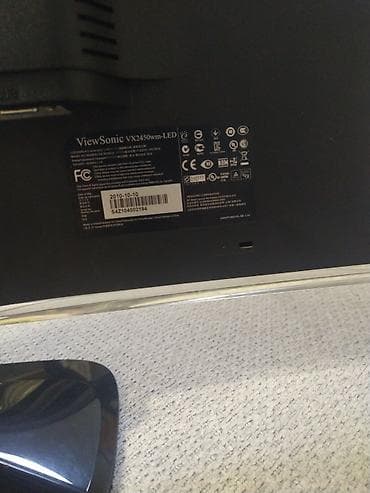 monitor polovni: ViewSonic VX2450WM-LED monitor u odlicnom stanju, moze da bude i tv - — 10