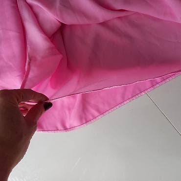 pink svecane haljine: Prelepa Zara haljina - L velicine. Roze boje, satenska. Materijal nije — 7