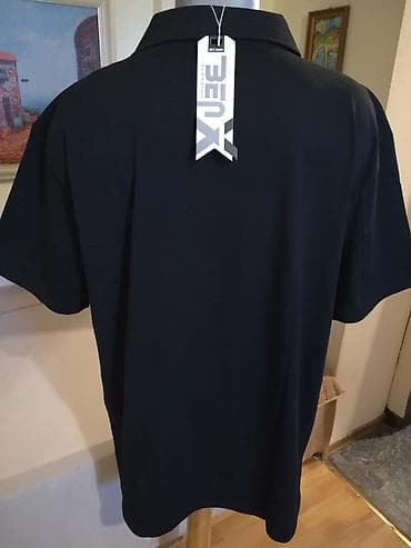 armani exchange beograd: Nova muska pamucna majica sa kragnom Benx u crnoj boji. Odlicna muska — 4