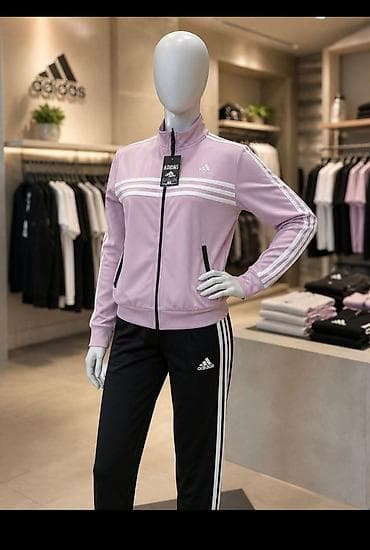 zenske patike braon: Adidas ženski trenerki komplet - Dvodijelni set: gornji dio sa — 1