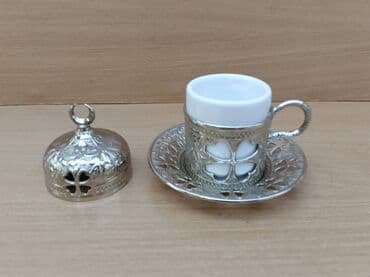 Ostali predmeti za umetnost i kolekcionarstvo: Lux Turska šoljica za kafu 1 EXLUZIVNA šoljica za Tursku Kafu — 2
